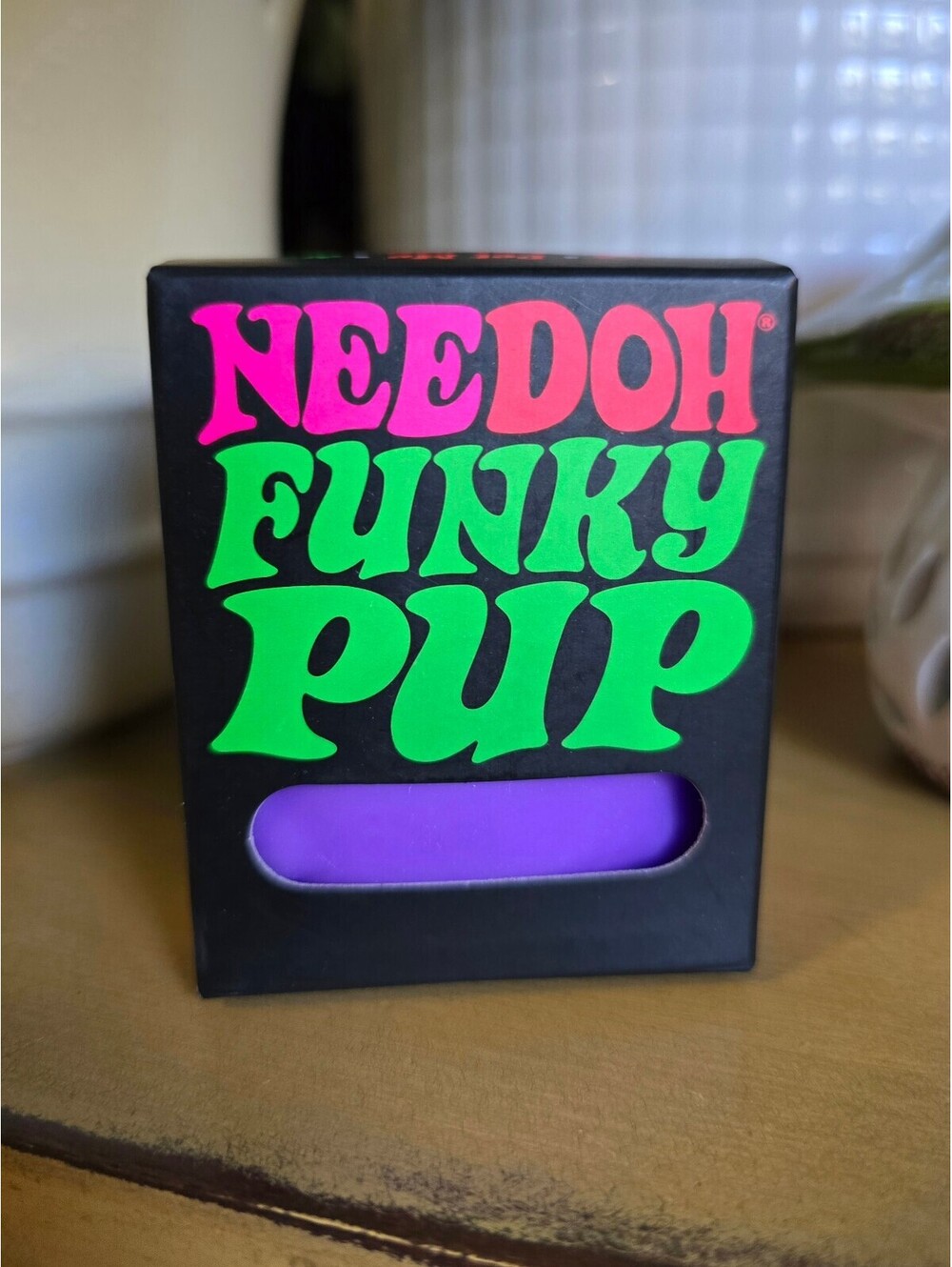 NIB Schylling Needoh Funky Pup PURPLE